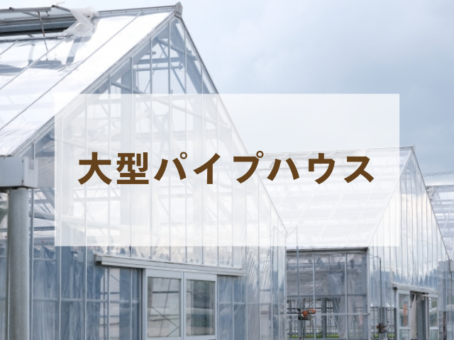 農業用 ビニールハウス パイプハウス
